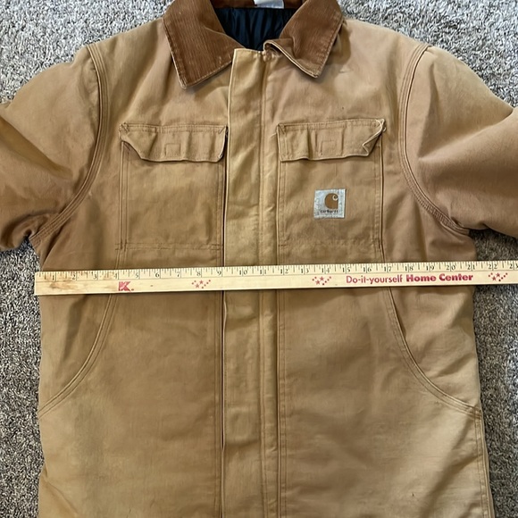 Vtg 90s Carhartt Quilt Lined Chore Coat - Picture 14 of 14